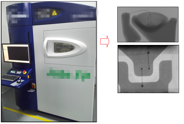 X-ray 射线透视成像检测仪及效果图